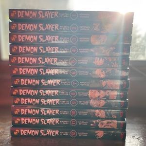 Demon Slayer book set 1-12 like new condition